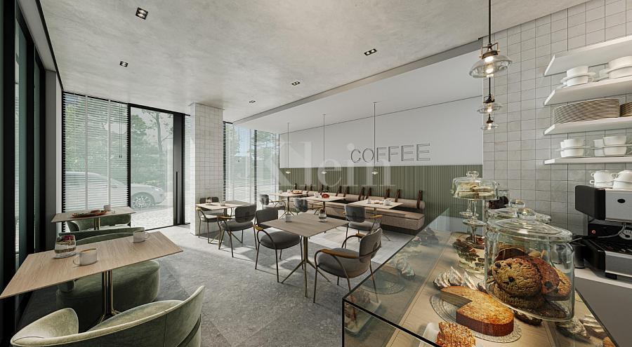 Cafeteria do Sytonia na Meia Praia em Itapema