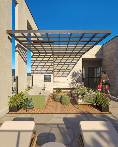 Espa�o gourmet do Sytonia na Meia Praia em Itapema