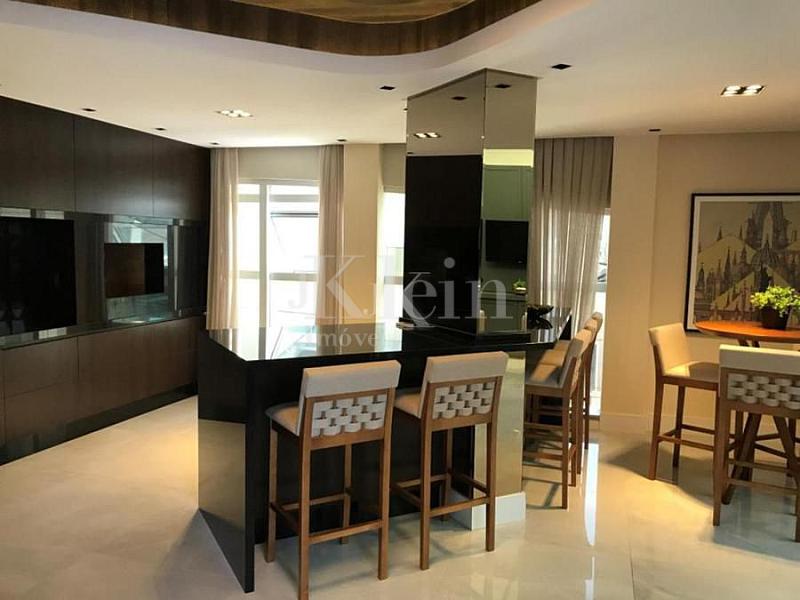 Apartamento mobiliado com 3 suítes duas vagas Itapema | Meia Praia — foto 4