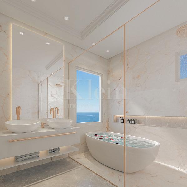 Hidromassagem da Penthouse  Diamante Palace Residence em Itapema