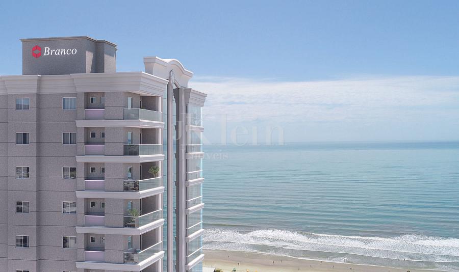 Fachada do  Diamante Palace Residence em Itapema