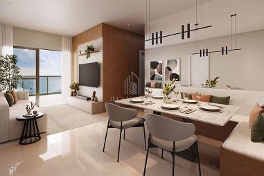 Apartamento com 3 dormitórios à venda, 78m² - Jockey de Itaparica - Vila Velha/ES