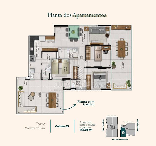 APARTAMENTO DE 3 QUARTOS À VENDA_ITAPUÃ — foto 6
