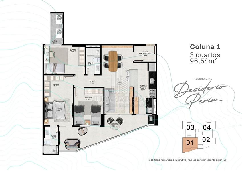 Apartamento com 3 dormitórios à venda, 96m² - Praia de Itaparica - Vila Velha/ES — foto 19