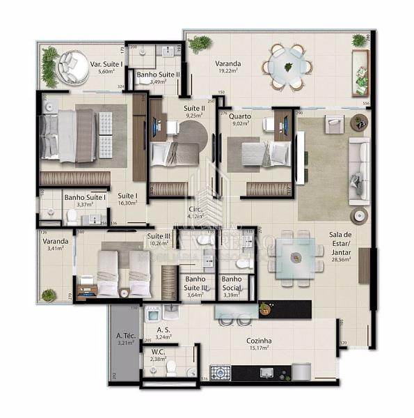 Apartamento à venda, 161m² - Praia de Itaparica - Vila Velha/ES — foto 11