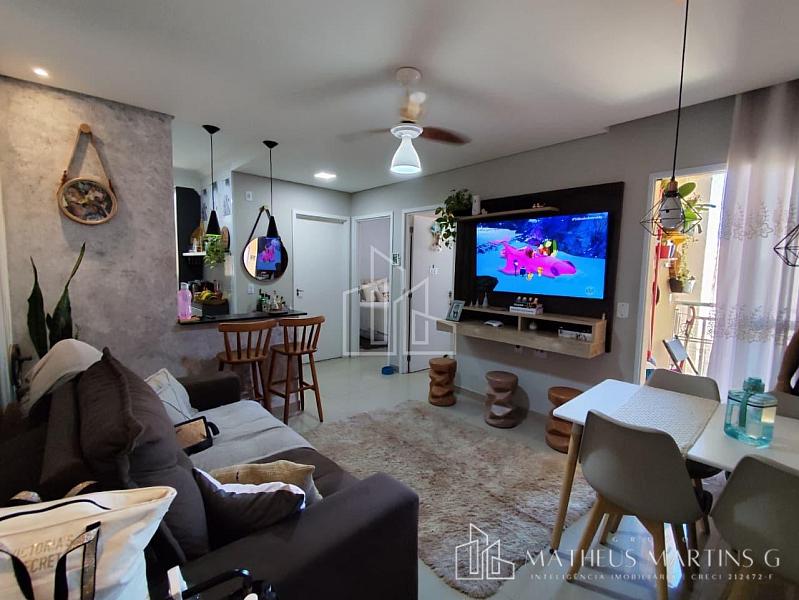 Apartamento com 2 quartos à venda, 51m², 1 banheiro - Residencial Pedra do Sol - Salto — foto 3