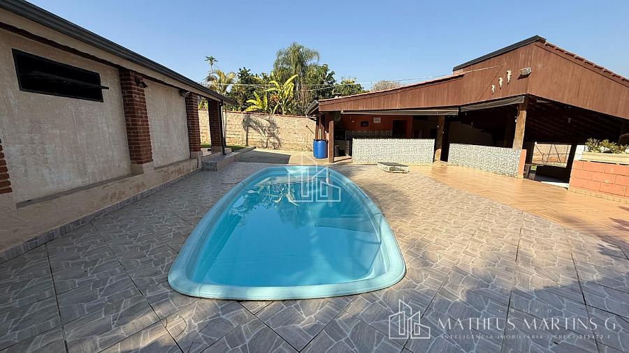 Chácara de 1260m2°, área gourmet completa com muito contato com a natureza — foto 16