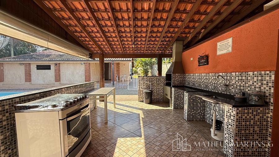 Chácara de 1260m2°, área gourmet completa com muito contato com a natureza — foto 20