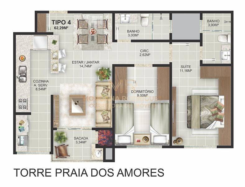 RESIDENCIAL PORTAL DA BRAVA — foto 25
