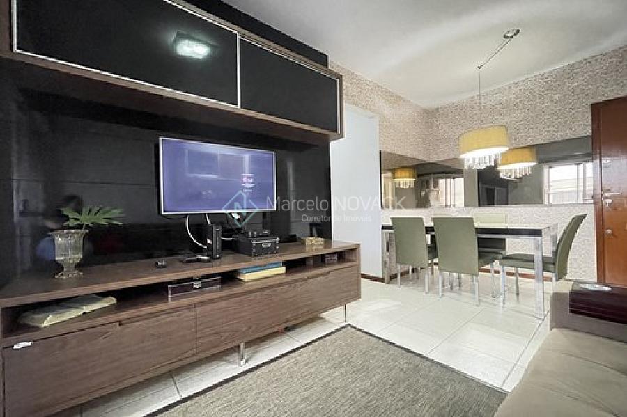Apartamento semi mobiliado no centro em Crici�ma, 2 quartos sendo 1 su�te 3