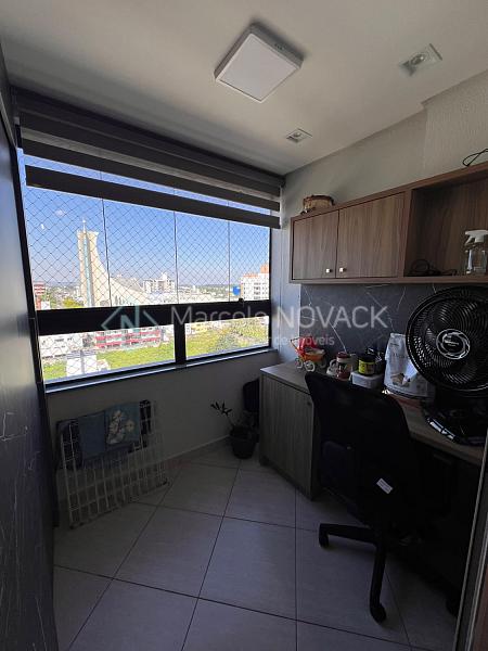 apartamento semi mobiliado no centro em Crici�ma, 2 quartos com 1 su�te 8
