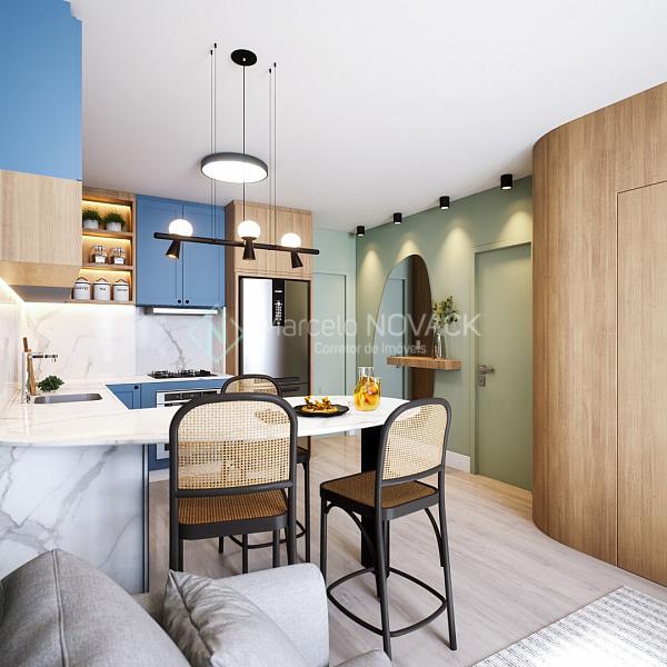 Lan�amento no Balne�rio Rinc�o, apartamento flat  beira mar 21