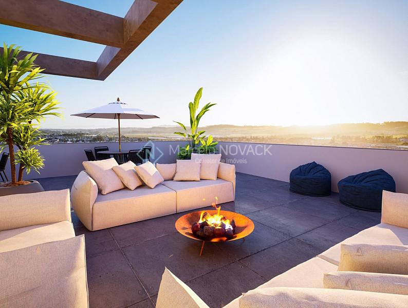 Lan�amento no Balne�rio Rinc�o, apartamento flat  beira mar 32