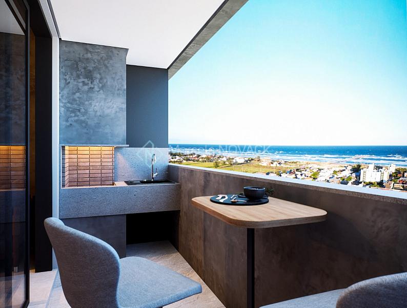 Lan�amento no Balne�rio Rinc�o, apartamento flat  beira mar 34