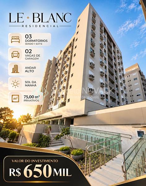 Apartamento no Centro em Crici�ma 3 quartos sendo 1 su�te 1