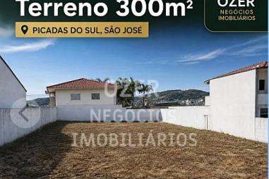Terreno à venda, 300m² - Picadas do Sul - São José