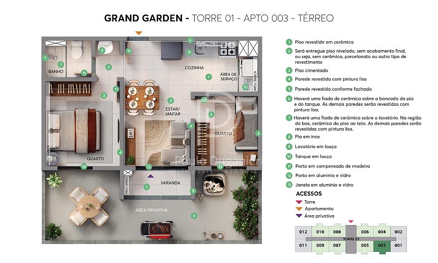 Lan�amento Grand Garden da MRV pr�ximo ao Shopping Bonsucesso em Guarulhos!!! 12