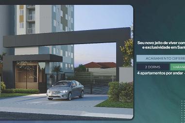 APARTAMENTO 2 DOMITÓRIOS 48 m2 EM SANTA BÁRBARA D OESTE