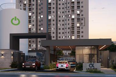 APARTAMENTO 2 DORMITÓRIOS 48,79m2 NO ALPHACENTER SBO