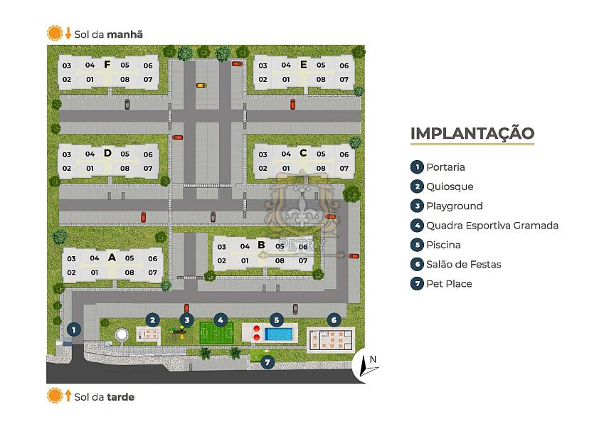 APARTAMENTO 2 DOMITÓRIOS 49 m2 EM AMERICANA — foto 3
