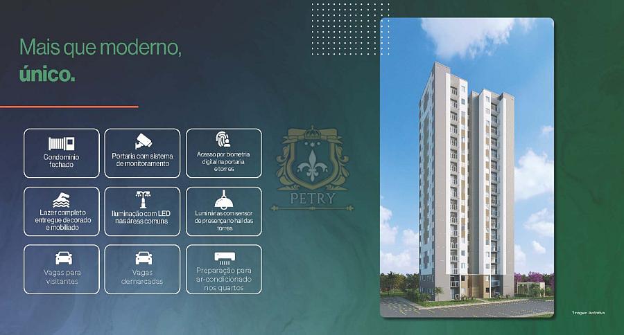 APARTAMENTO 2 DOMITÓRIOS 48 m2 EM SANTA BÁRBARA D OESTE — foto 2