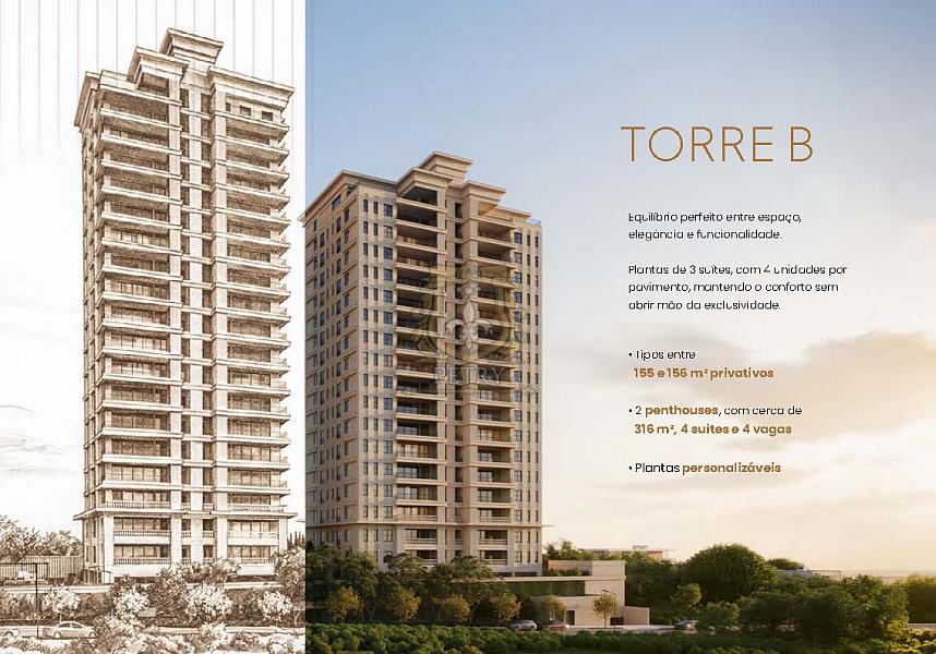 APARTAMENTOS  AMPLOS 156m² e 191m², OPÇÕES de 3 ou 4 SUÍTES — foto 9