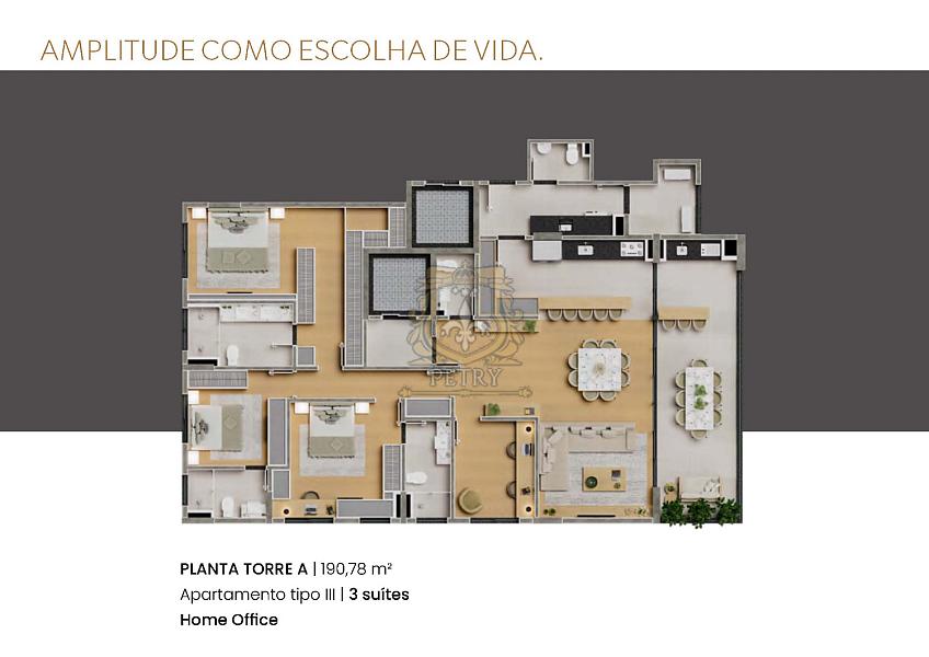APARTAMENTOS  AMPLOS 156m² e 191m², OPÇÕES de 3 ou 4 SUÍTES — foto 19