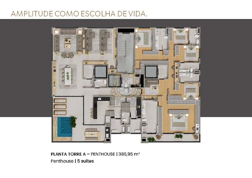 APARTAMENTOS  AMPLOS 156m² e 191m², OPÇÕES de 3 ou 4 SUÍTES — foto 24