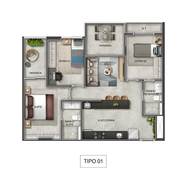 Na Praia de Itaparica - 2 ou 3 Qts com Suites. — foto 16