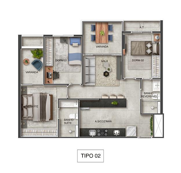 Na Praia de Itaparica - 2 ou 3 Qts com Suites. — foto 17