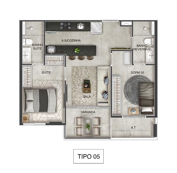 Na Praia de Itaparica - 2 ou 3 Qts com Suites. — foto 20