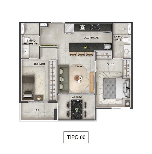 Na Praia de Itaparica - 2 ou 3 Qts com Suites. — foto 21