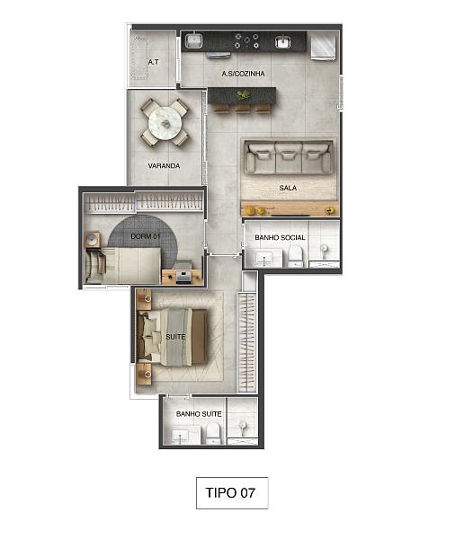 Na Praia de Itaparica - 2 ou 3 Qts com Suites. — foto 3