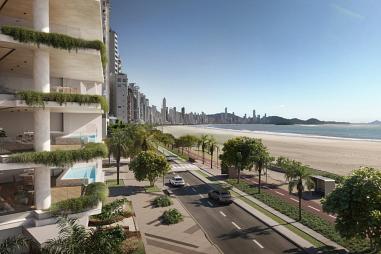 Apartamento com 4 quartos à venda, 232m², 6 banheiros, 4 garagens - Centro - Balneário Camboriú