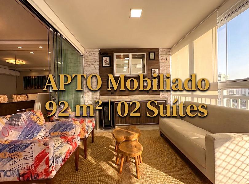 Apartamento de 02 Su�tes Mobiliado na Vila Nova 1