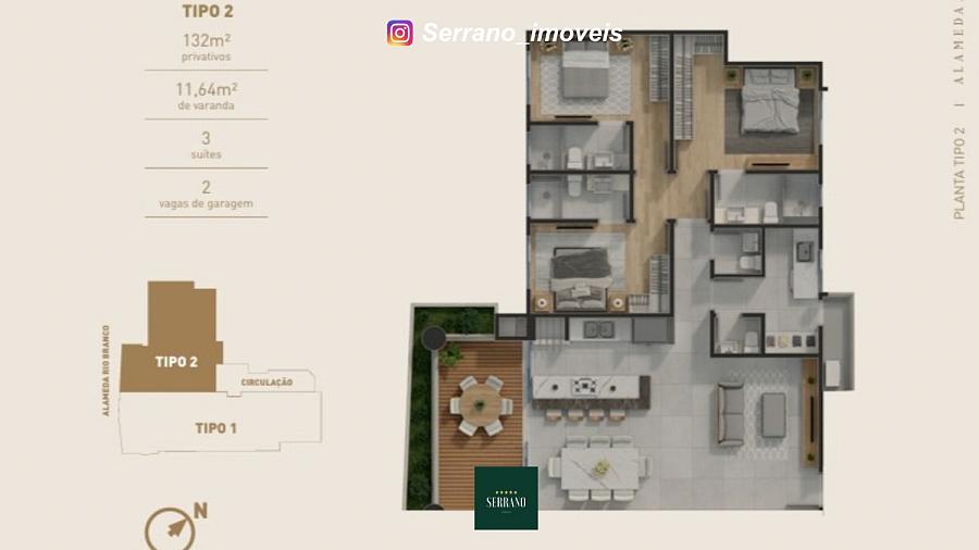Apartamento de 03 Su�tes na Alameda com �rea de lazer completa 10