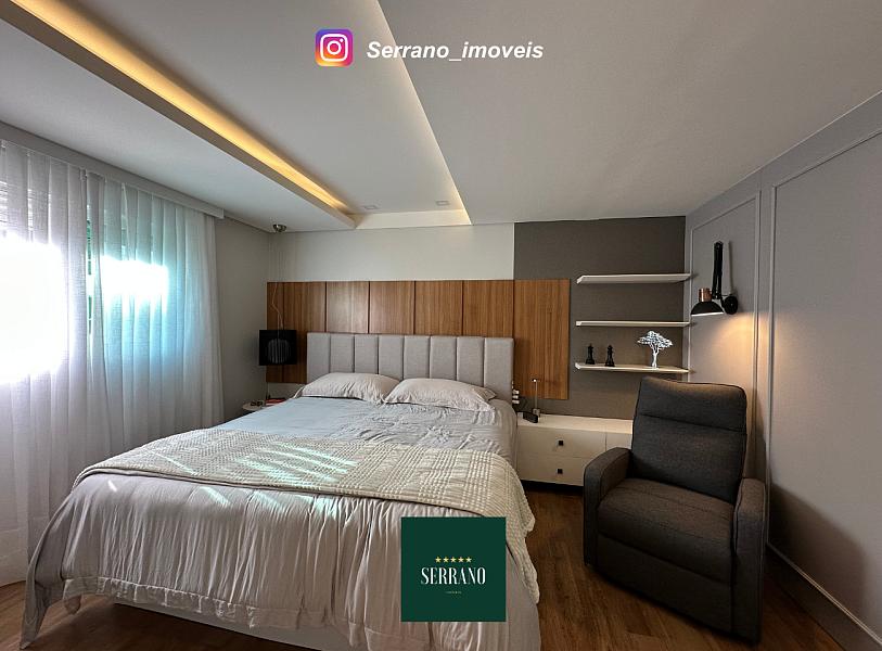 Apartamento de 03 Su�tes de 175 m� em Jardim Blumenau 16