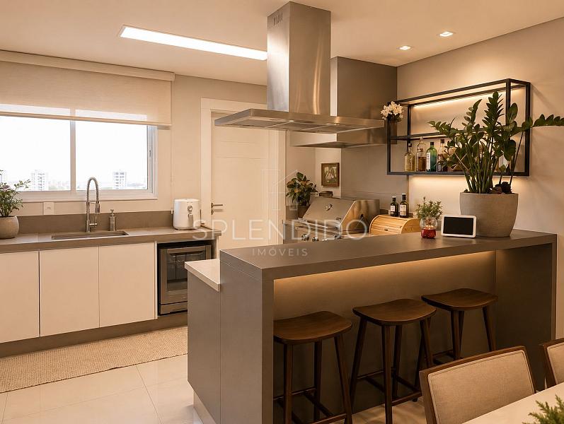 Ed. Phoenix Tower em Balne�rio Cambori� | Garden de 297 m� com SPA 19