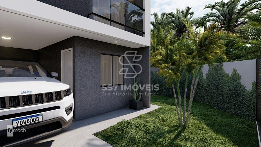 Lindo sobrado 3 quartos no Caiuá, Cidade industrial de Curitiba. — foto 3