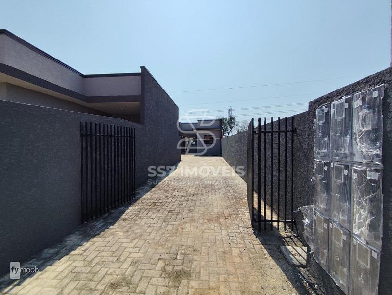 Casa à venda no Campo de Santana, imóvel novo com 02 dormitórios e amplo espaço de terreno nos fundos, próximo ao Supermercado Jacomar. — foto 2