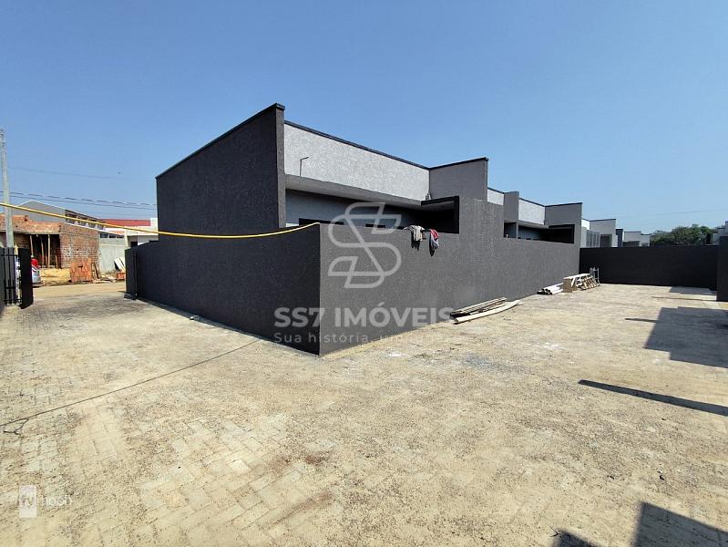 Casa à venda no Campo de Santana, imóvel novo com 02 dormitórios e amplo espaço de terreno nos fundos, próximo ao Supermercado Jacomar. — foto 4