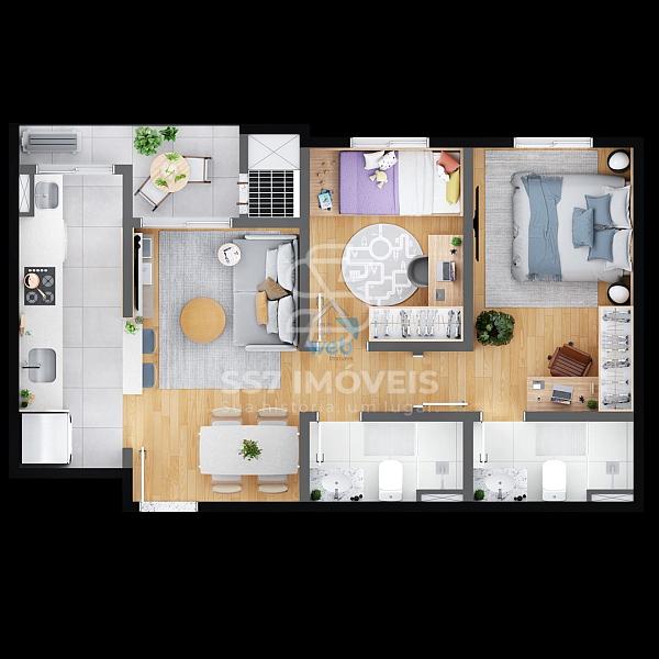 Meo - Lançamento - Apartamento com 3 quartos em condomínio clube no Neoville em Curitiba! — foto 20