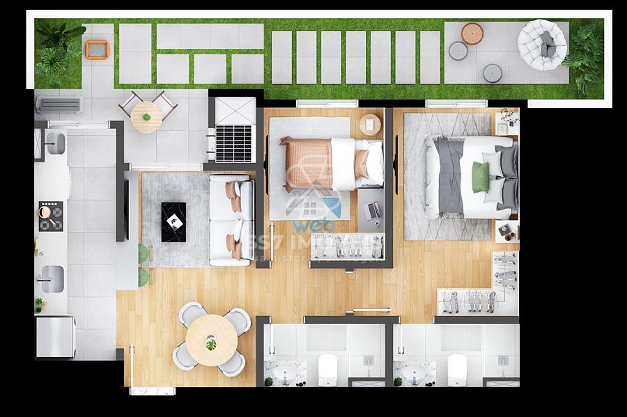 Meo - Lançamento - Apartamento com 3 quartos em condomínio clube no Neoville em Curitiba! — foto 23