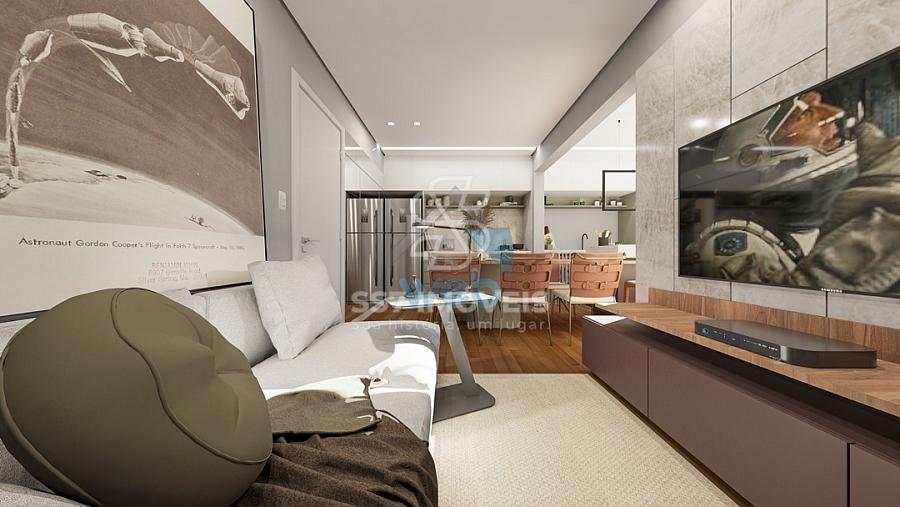 Le Monde - Apartamento em condomínio clube com 2 quartos à venda no bairro Portão em Curitiba! — foto 11