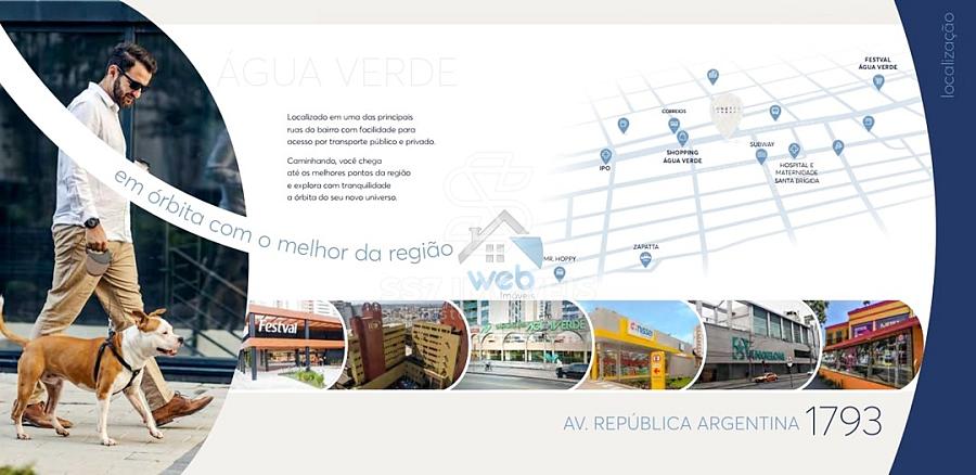 Lunetto - Studios com sacada e churrasqueira à venda no bairro Água Verde, em Curitiba. — foto 9