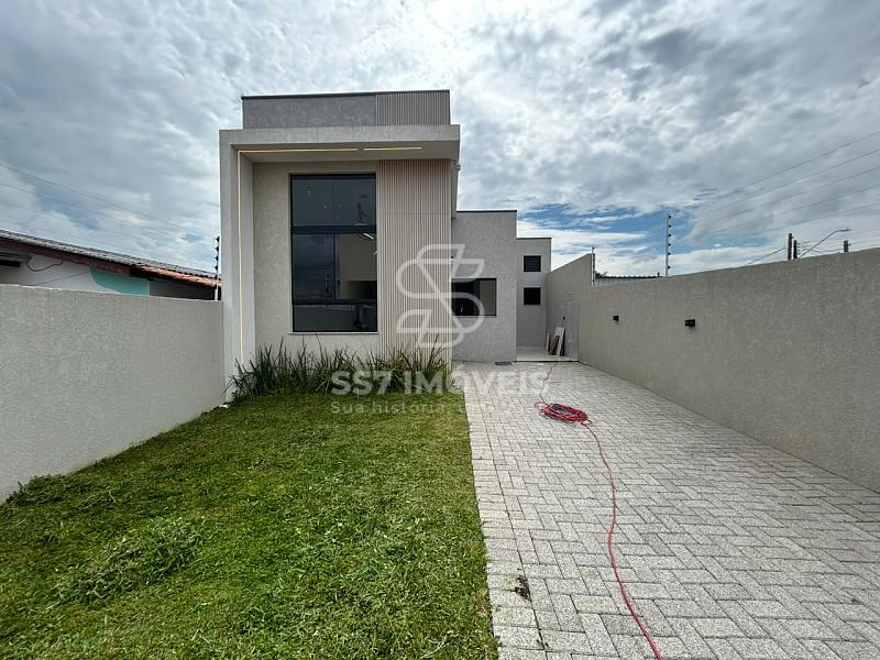 Linda casa terrea com 3 quartos + 3 vagas de garagem no Weissopolis - Pinhais 1