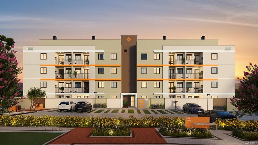 MEO Hauer - Apartamento com 2 quartos a venda no bairro Hauer. 1