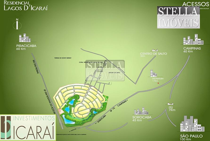 VENDA - LOTE DE TERRENO - CONDOMÍNIO LAGOS DE ICARAÍ - SALTO/SP — foto 5