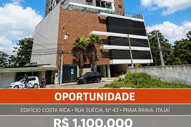 Apartamento com 2 quartos à venda, 65m², 1 banheiro, 1 garagem - Praia Brava - Itajaí