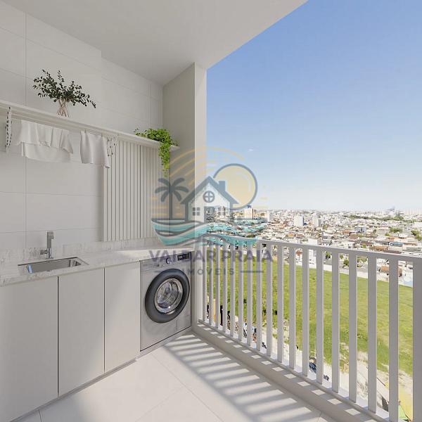 More em um condomínio clube com suíte e varanda gourmet em Cordeiros - Itajaí. — foto 5